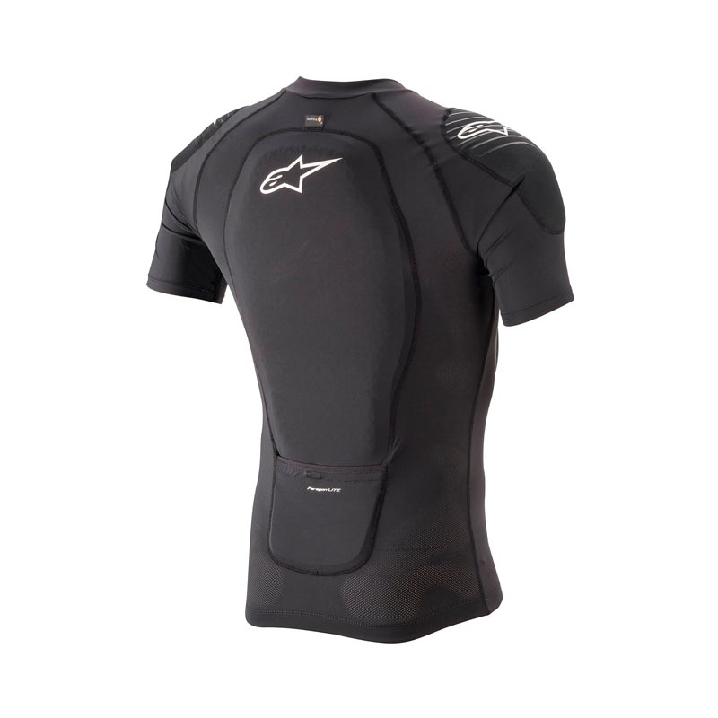 Chaqueta de protección ALPINESTARS Paragon Lite / Color Negro / Manga corta